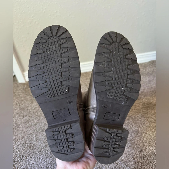 Jafa 489 Cactus Ankle Boots Size 38 Taupe Leather Sundance - Picture 9 of 11